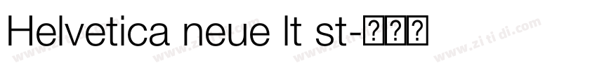 Helvetica neue lt st字体转换 Helvetica neue lt st字体转换